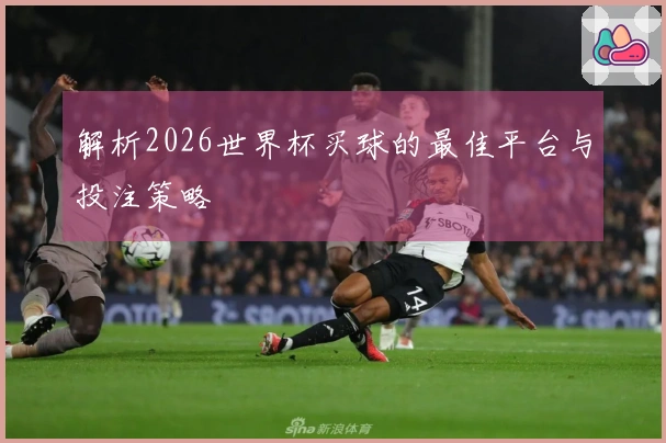 解析2026世界杯买球的最佳平台与投注策略