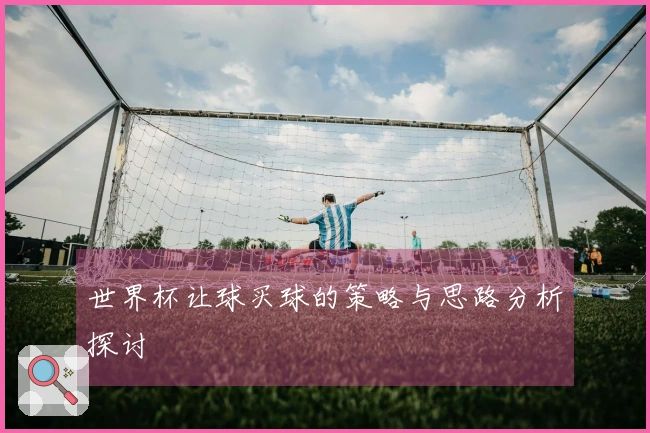 世界杯让球买球的策略与思路分析探讨